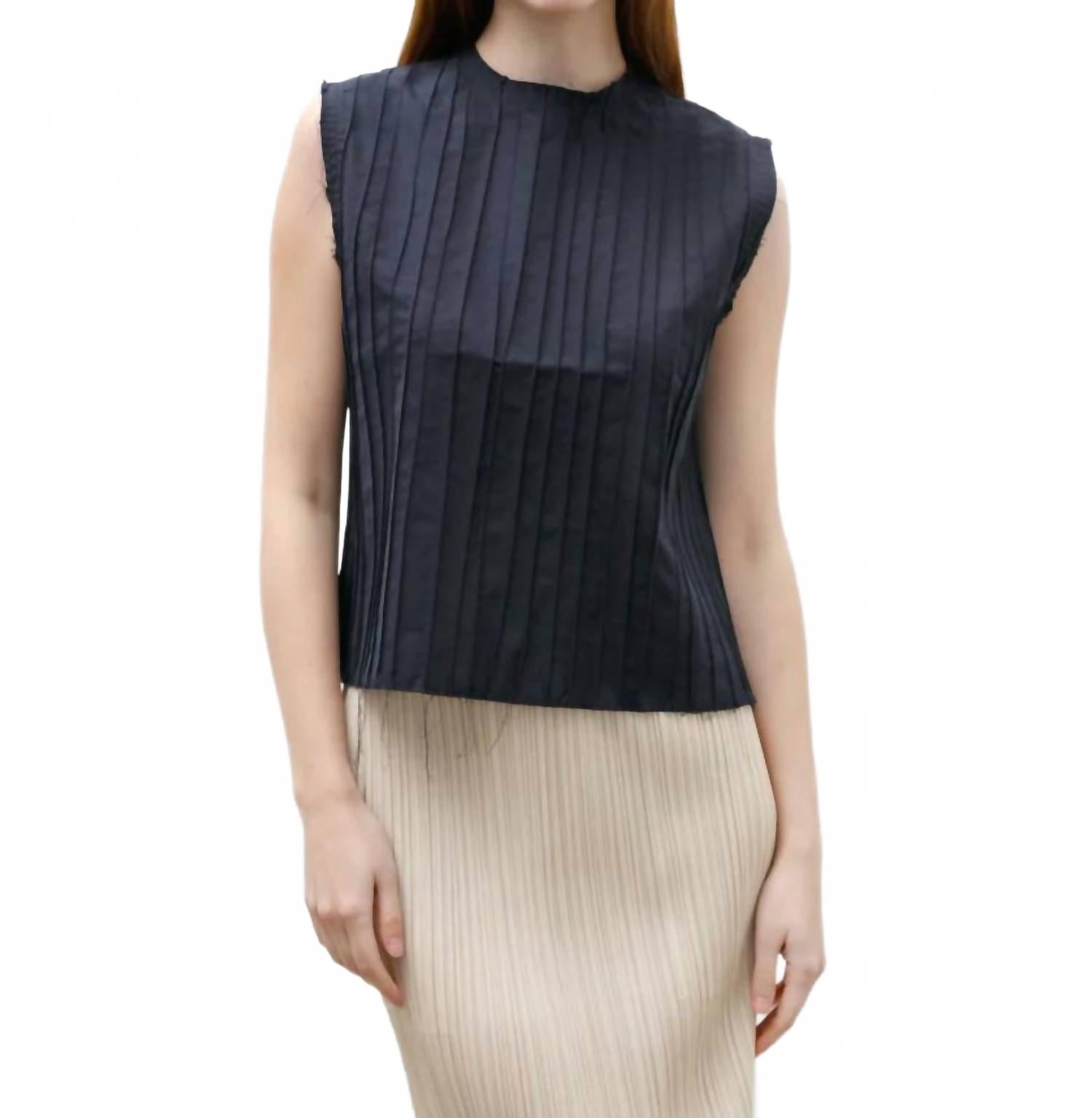 Cocktail Top In Navy