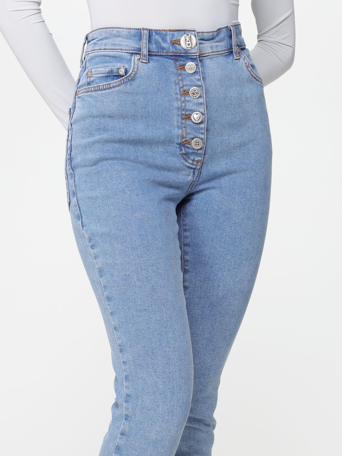 Pants Woman color Denim