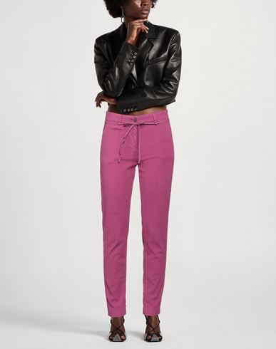 Mason's Woman Pants Garnet Size 10 Cotton, Elastane
