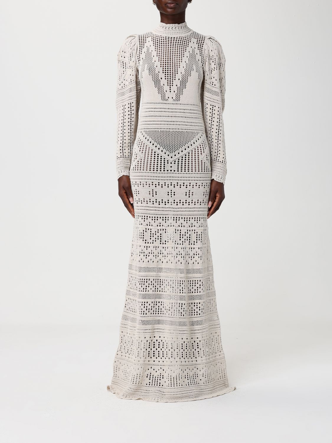 Dress Woman color Beige