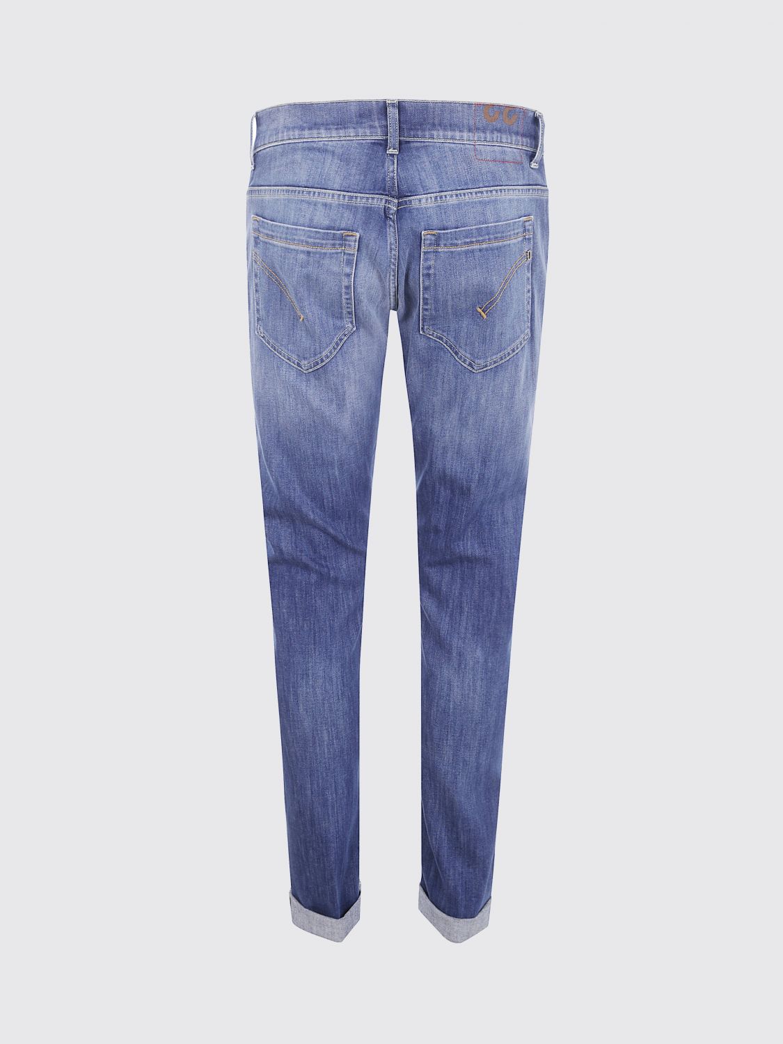 Pants Men color Denim