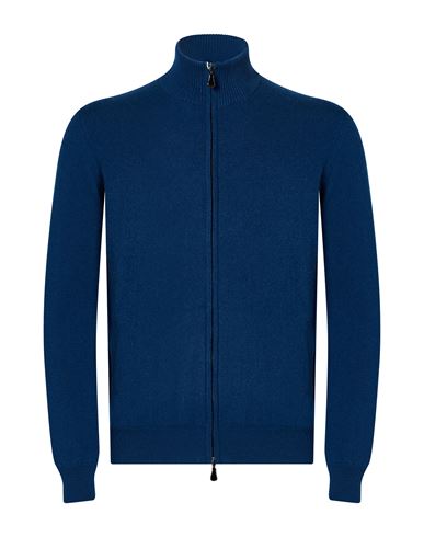 Man Cardigan Blue Size 38 Cashmere