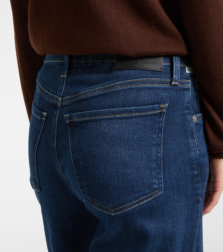 Lyra cropped wide-leg jeans