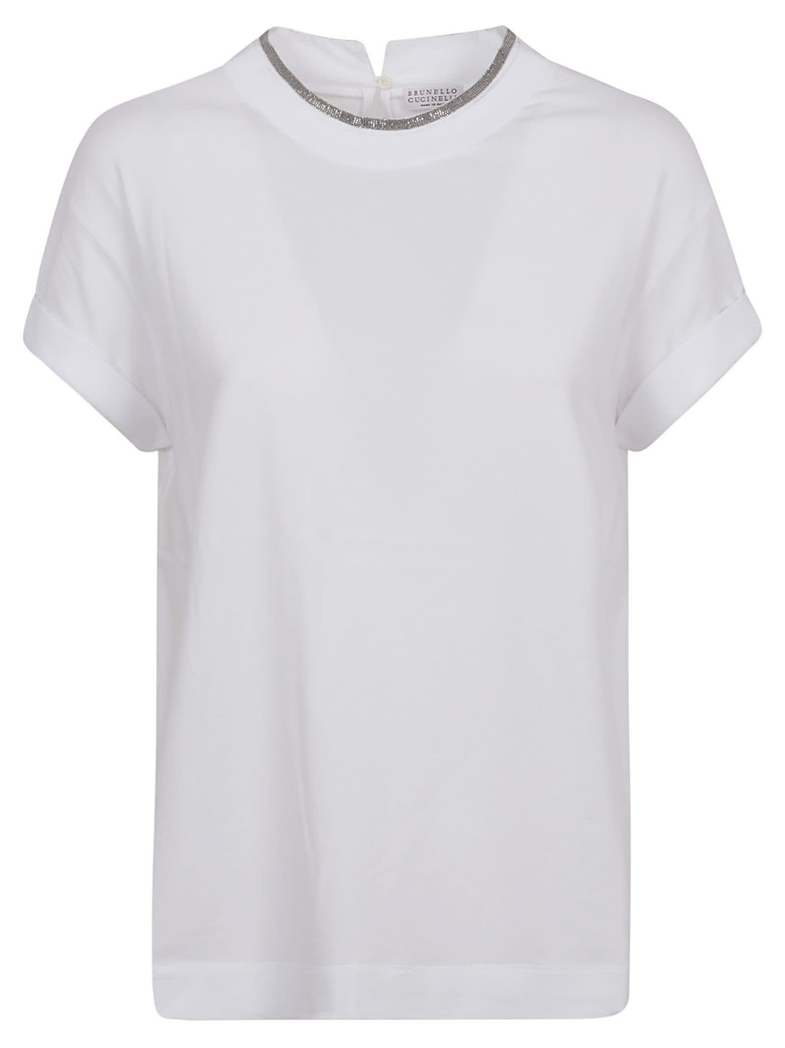 Round-neck short-sleeve T-shirt