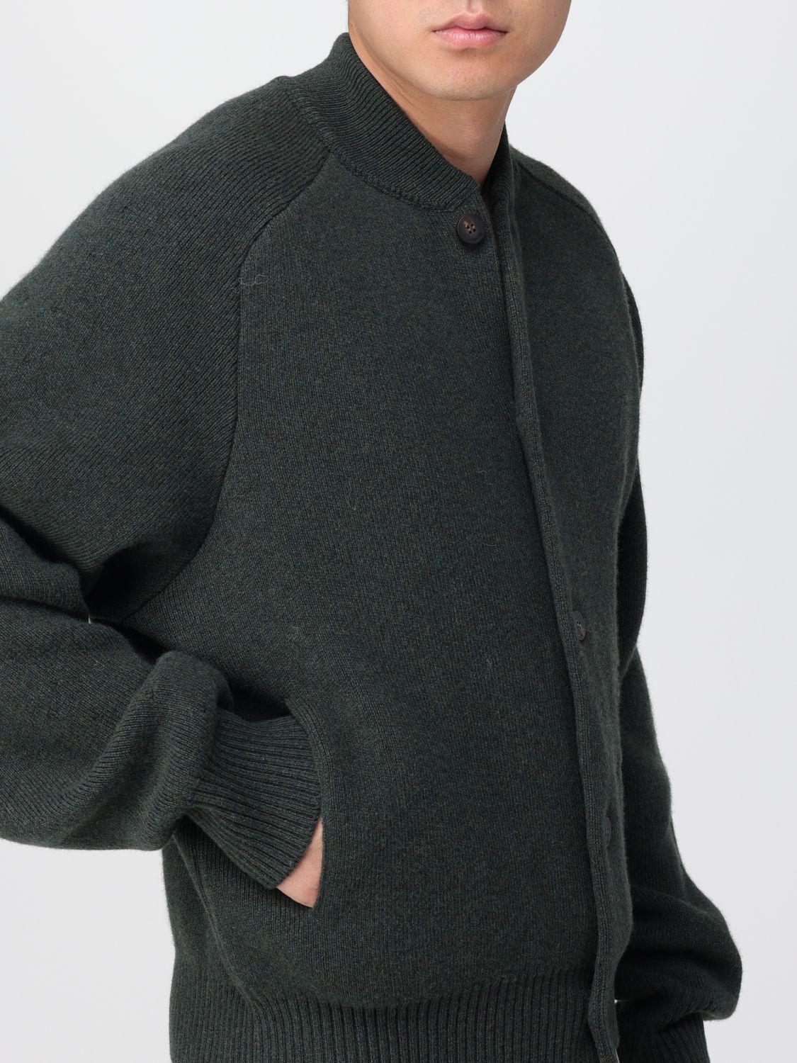 Sweater Men color Kaki