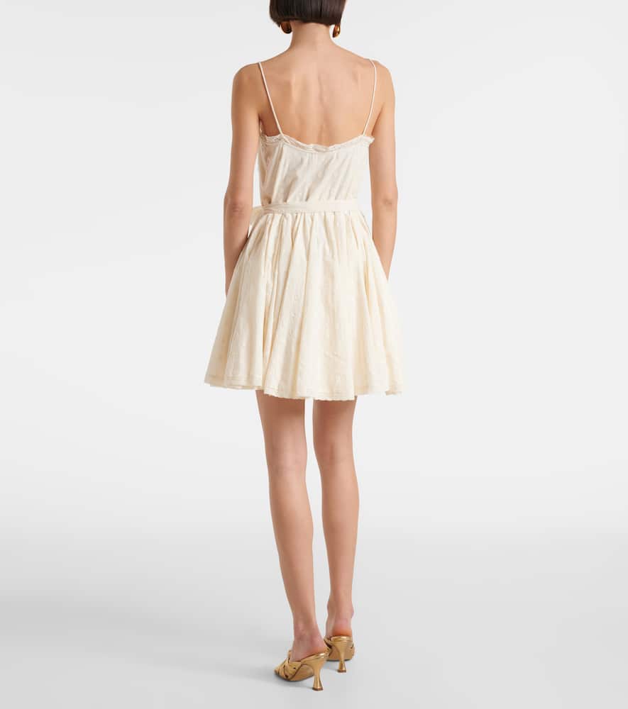 Ulla Johnson Beatriz cotton dobby minidress