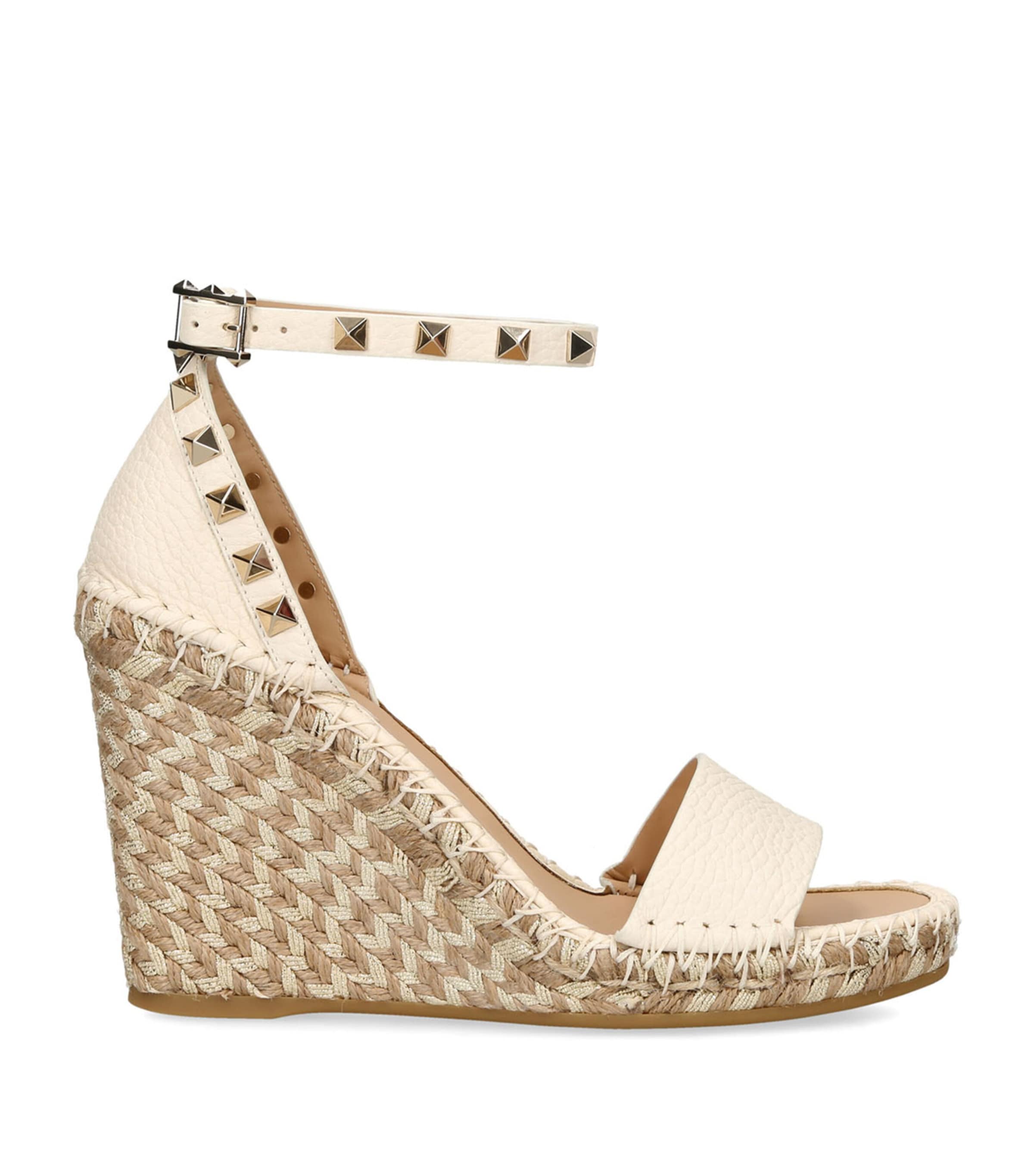 Espadrille Rockstud Wedges 105