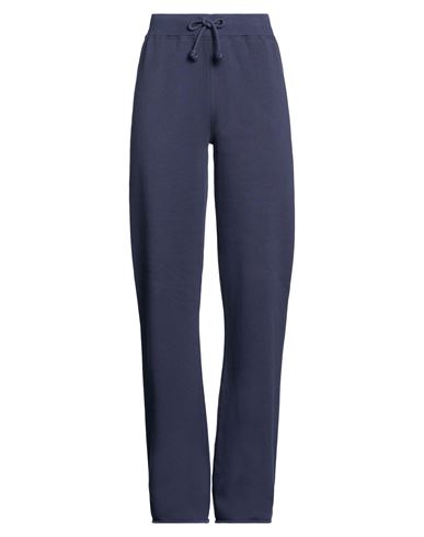 Woman Pants Midnight blue Size S Cotton
