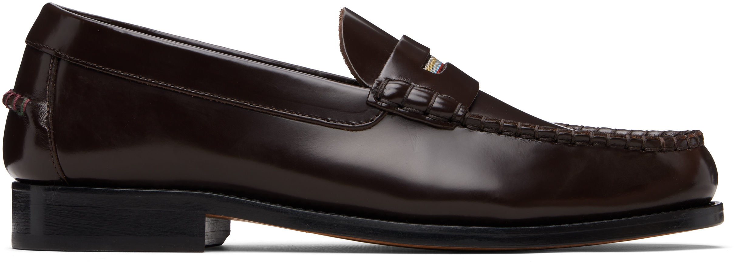 Brown Leather 'Lido' Loafers