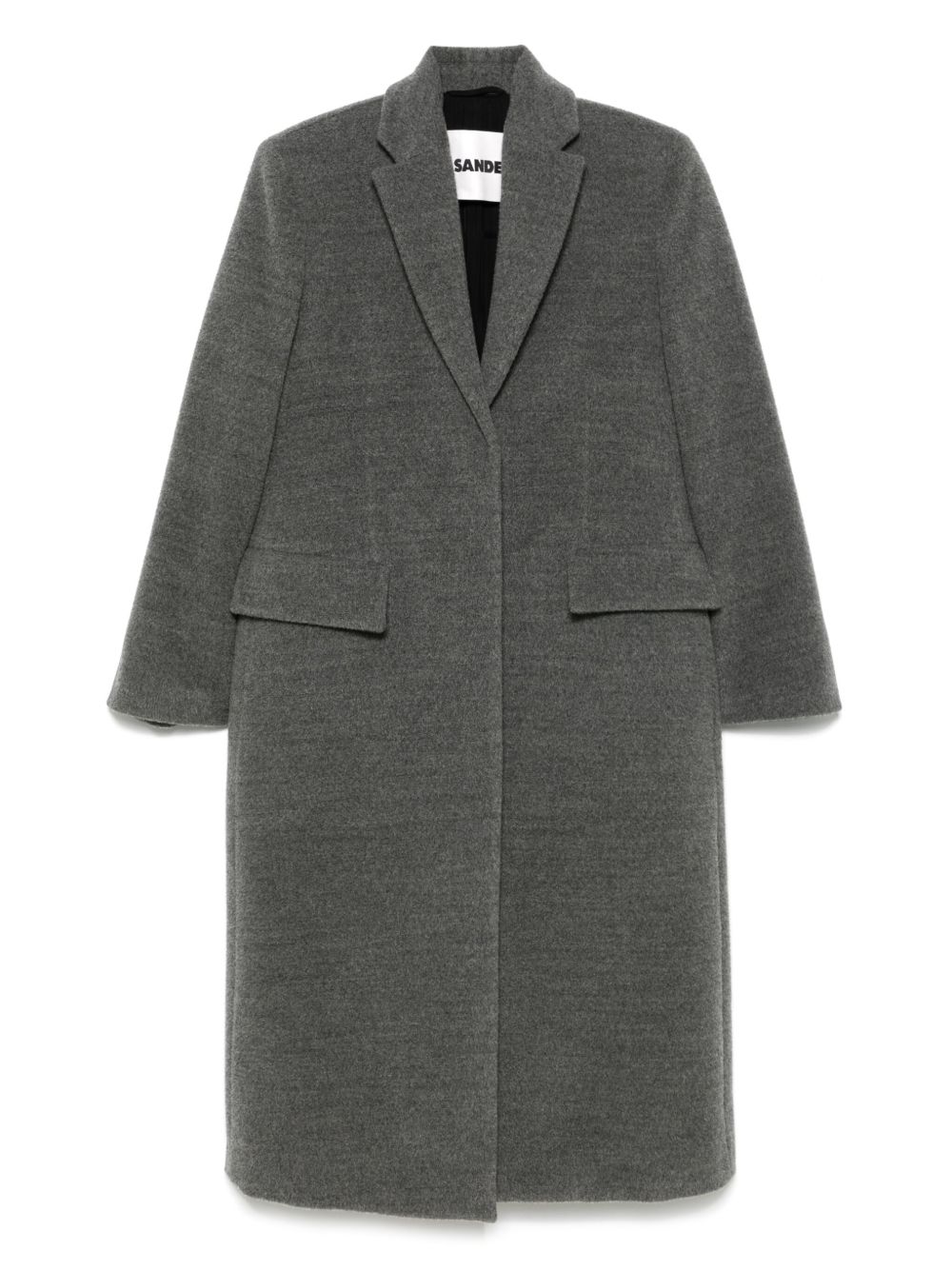 Jil Sander Pre-Owned virgin-wool coat - Grey