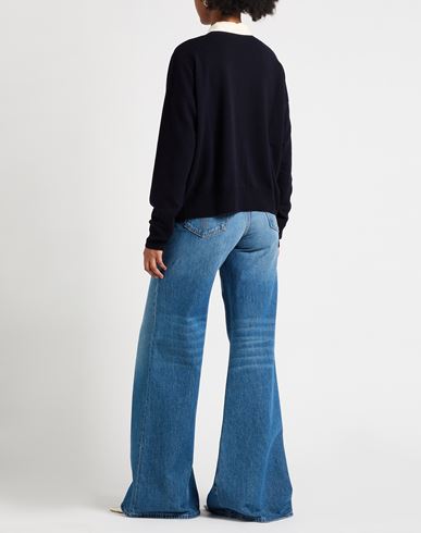 Woman Sweater Midnight blue Size 2 Virgin Wool, Cashmere, Elastane