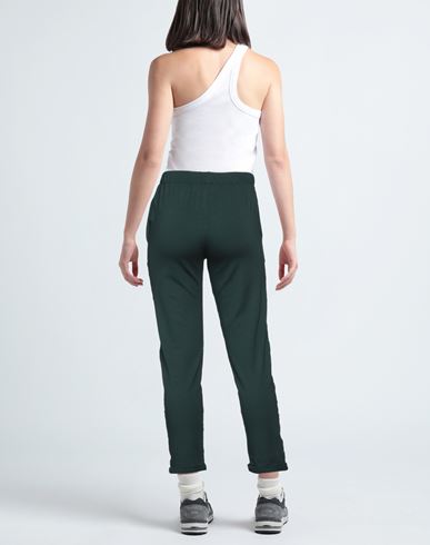 Woman Pants Emerald green