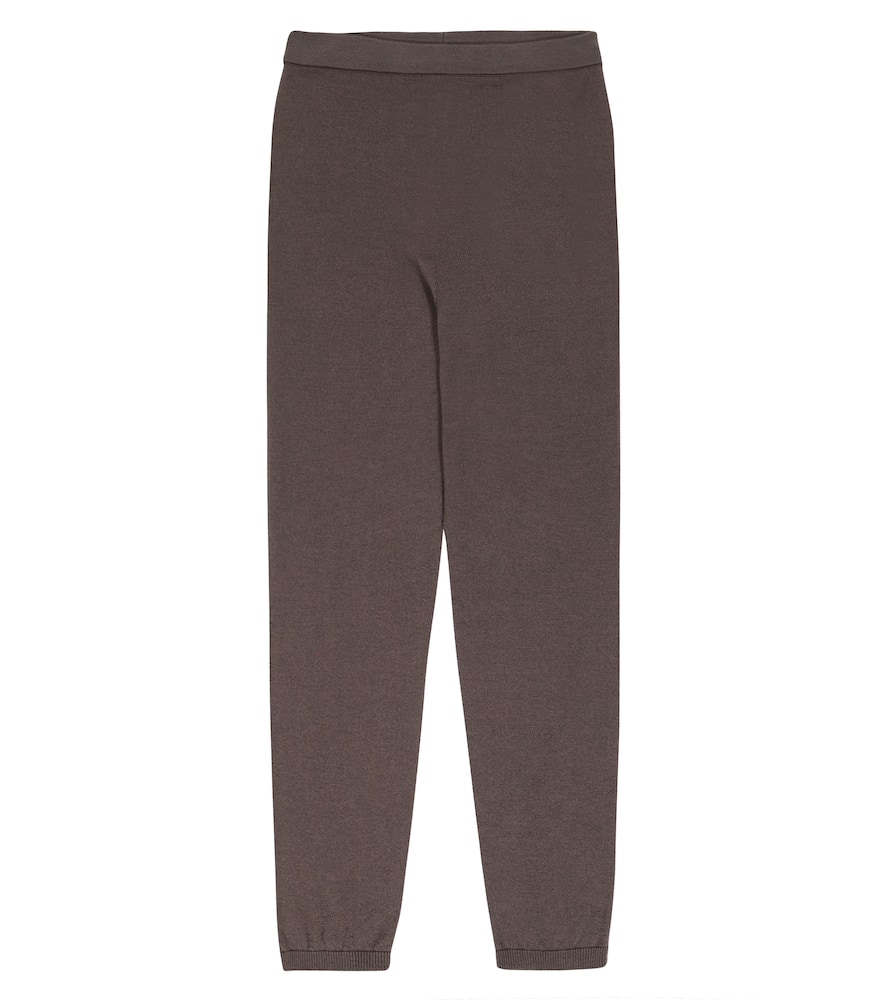 Wool-blend sweatpants