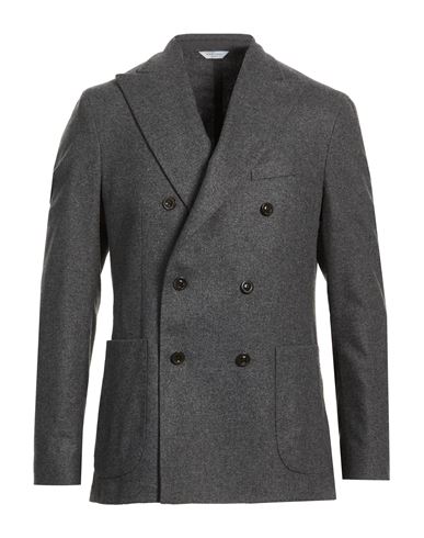 Man Blazer Grey Size 42 Virgin Wool, Polyester, Elastane
