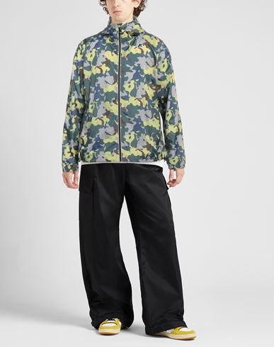 Cleon Ripstop Graphic Man Jacket Green