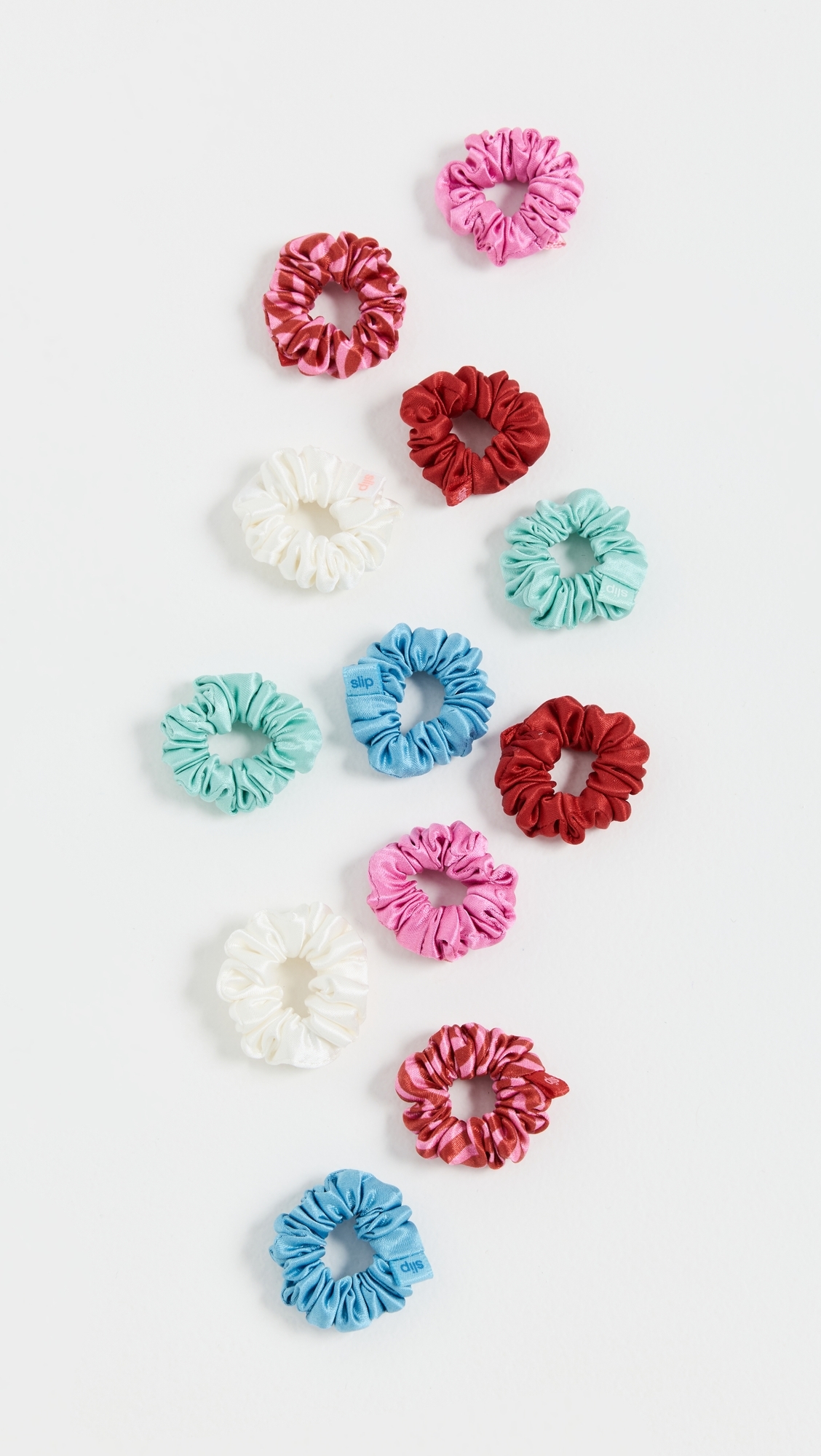 Slip Minnie Scrunchies Set of 12 Sundown One Size