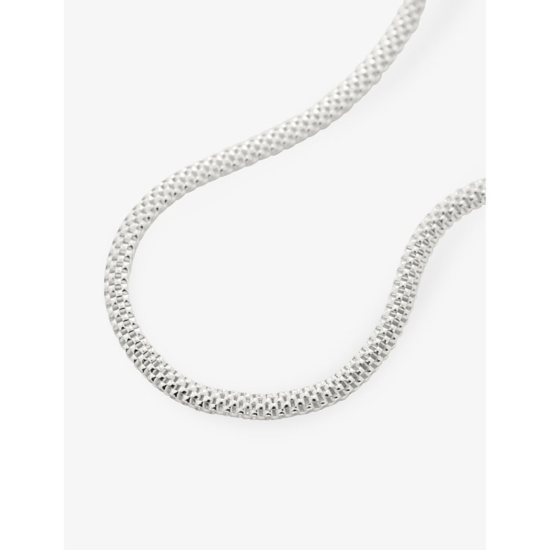 Womens Silver Heirloom Recycled Sterling Silver Bracelet 1SIZE