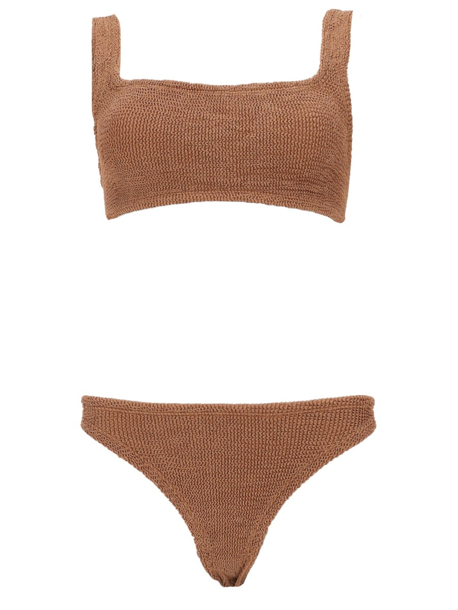 Xandra Crinkled Polyamide Bikini Set