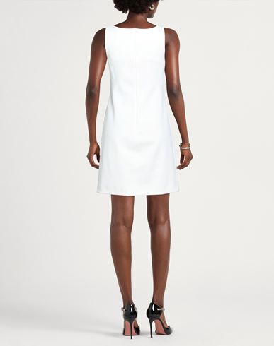 Woman Mini dress White Size 2 Viscose, Polyamide, Elastane