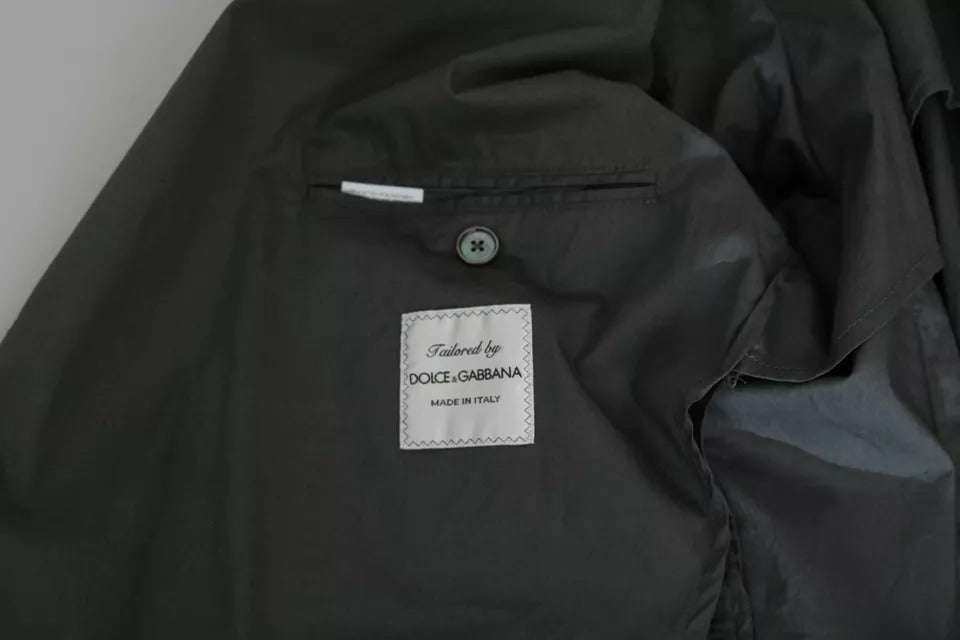 Cotton Blazer — Gray
