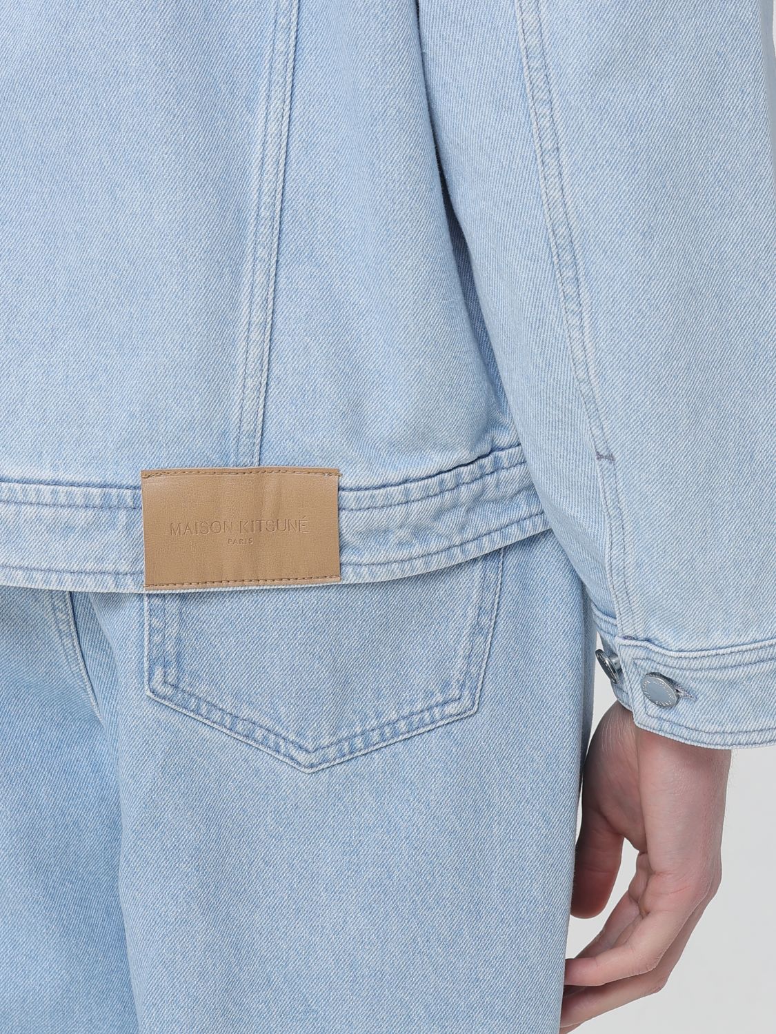 Jacket MAISON KITSUNÉ Men color Indigo