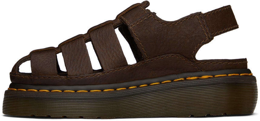 Dr. Martens Brown Wrenlie Sandals