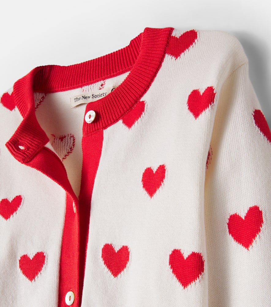 Maqui cotton jacquard cardigan