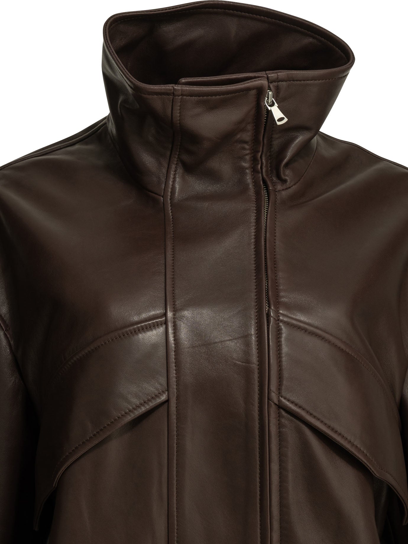Chaqueta de cuero Nour Hammour "Roland