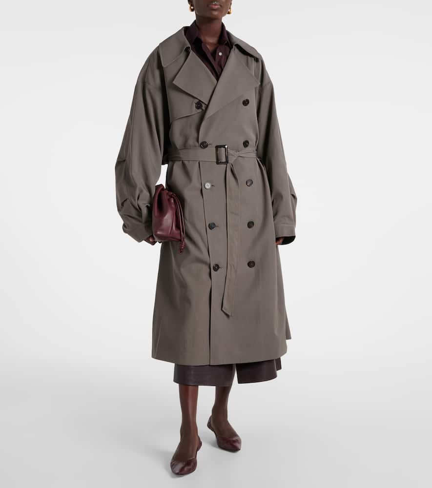 Mavis oversized trench coat