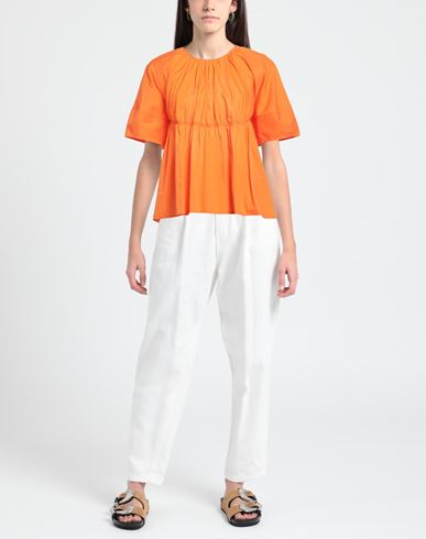 Woman Top Orange Size M Cotton