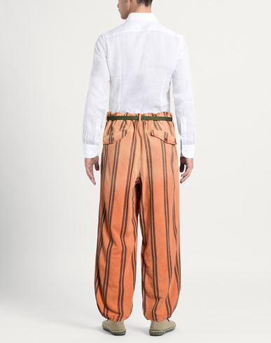 Man Pants Rust Size XS Cotton