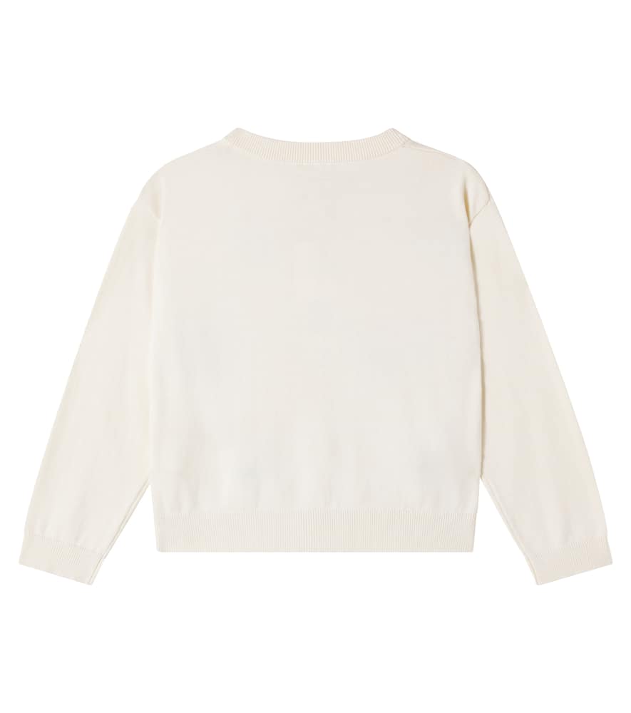 Nina jacquard cotton cardigan