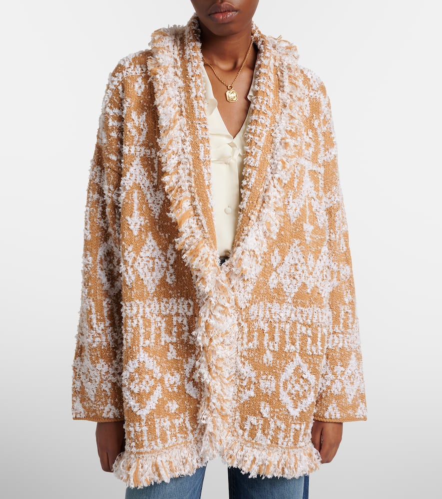 Send Beat wool-blend cardigan