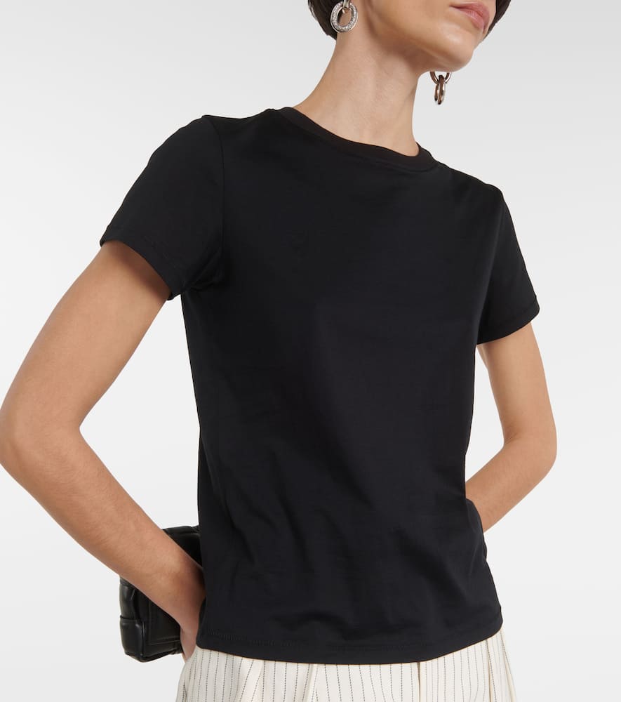 Fitted Crew Tee cotton jersey T-shirt