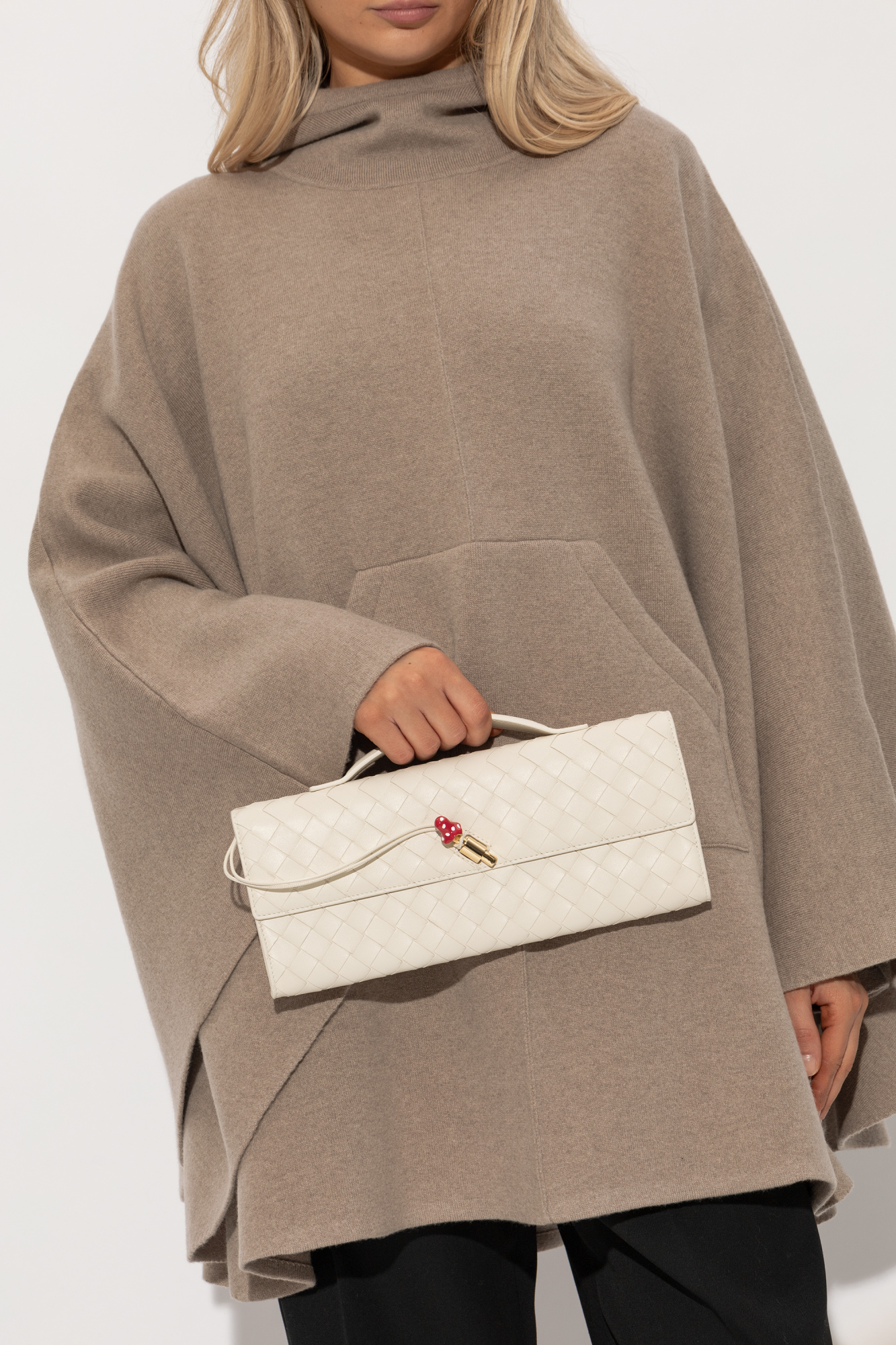 Clutch Bag ‘Andiamo’, Women's, Cream