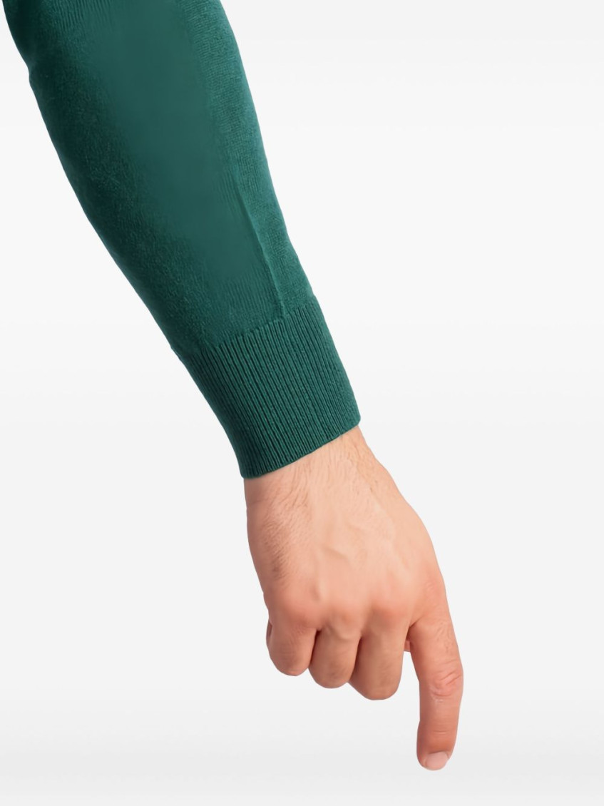 Green Crewneck Sweater