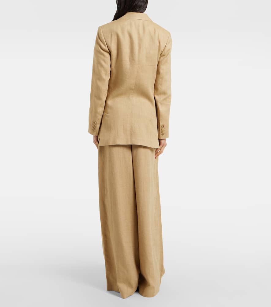 Russel silk and linen blazer