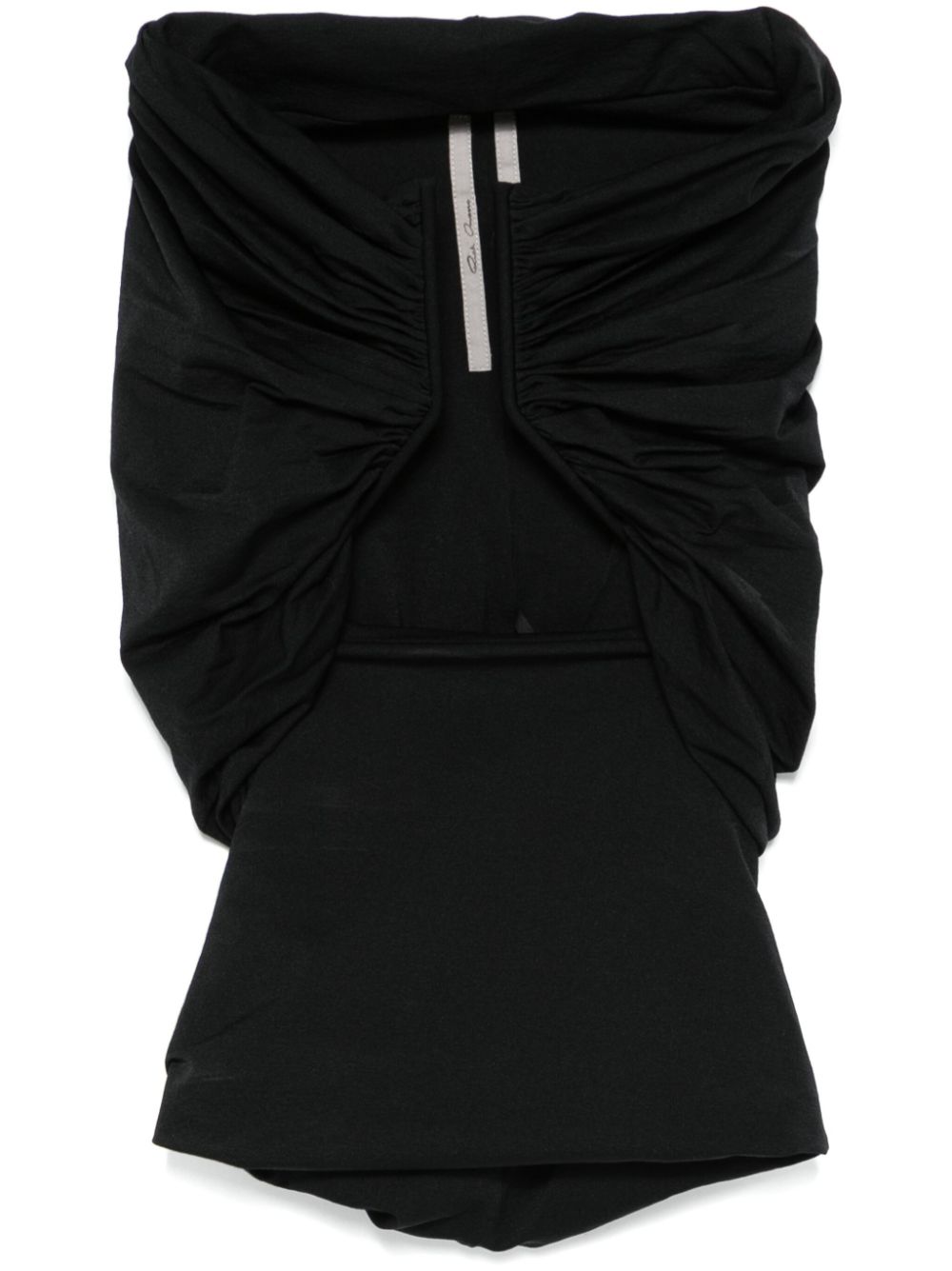 Prong bustier top - Black