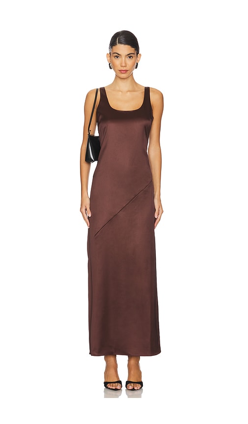 Line & Dot KLEID DALTON in Chocolate. Größe S. Also in L