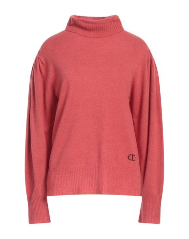 Woman Turtleneck Coral
