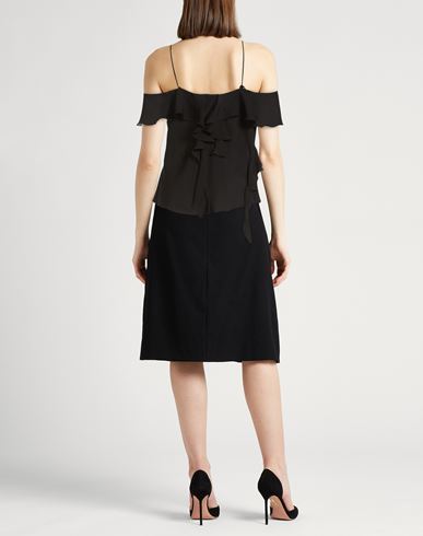 Woman Top Black Size 3 Silk