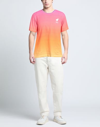Man T-shirt Fuchsia