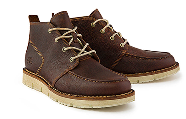Westmore Moc-Toe Chukka Boots 'Dark Brown'