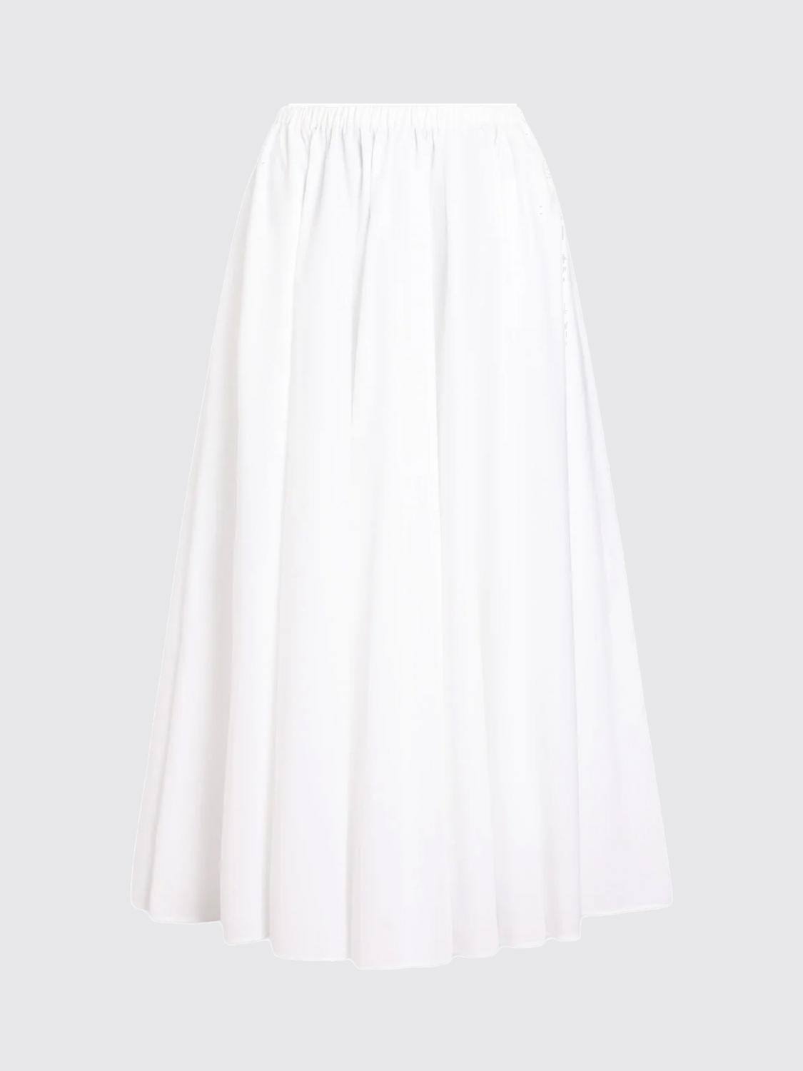 Skirt Woman color White
