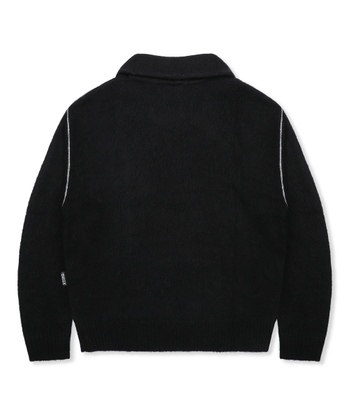 XTK176 Panel Half Zip Knit