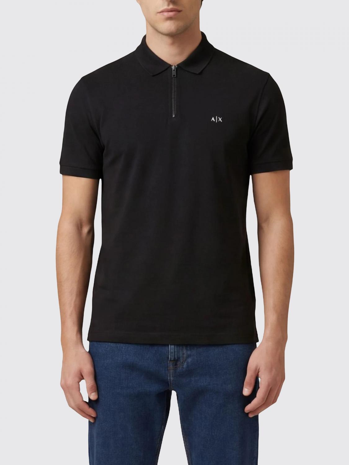 Polo Shirt Men color Navy