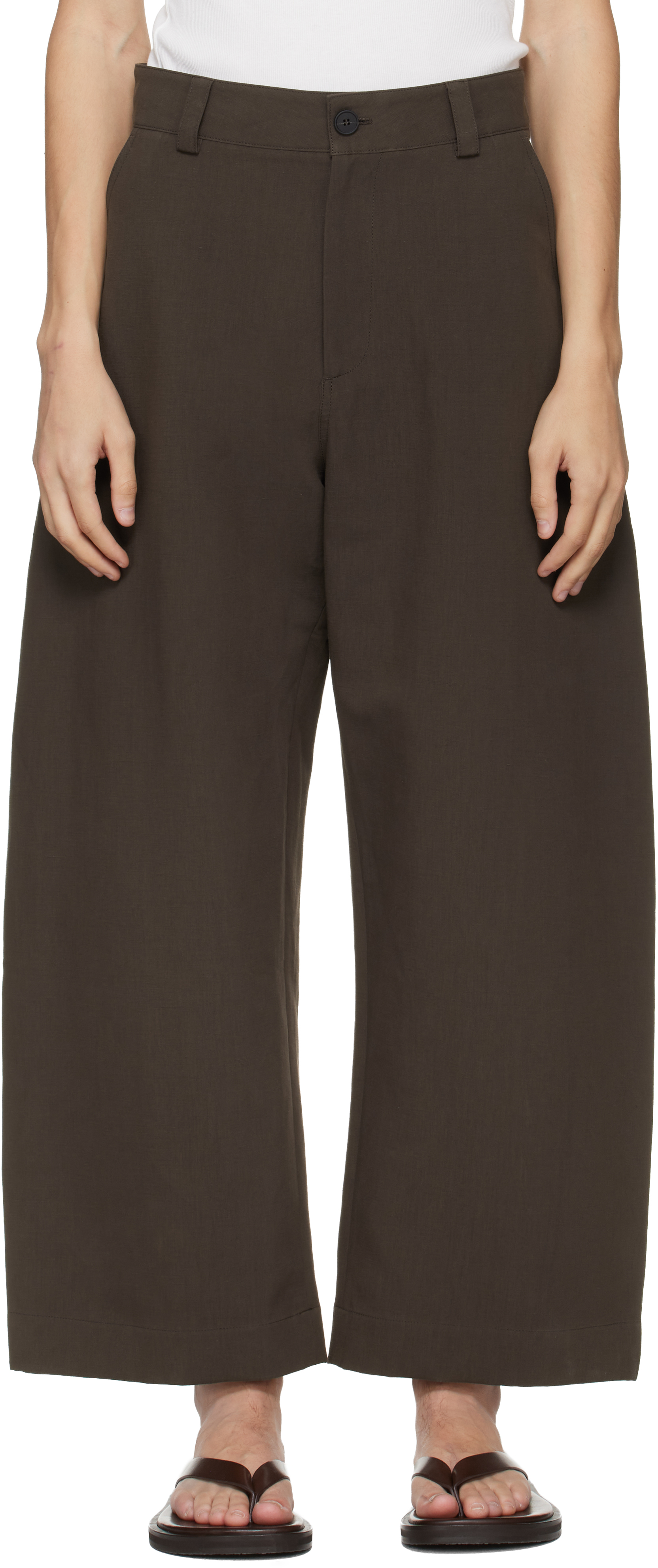 Brown Levy Trousers