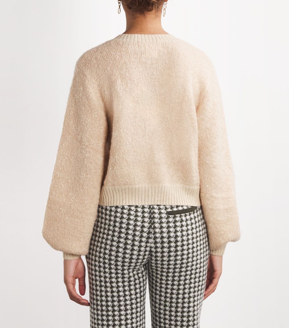Mohair Bouclé Jackson Cardigan