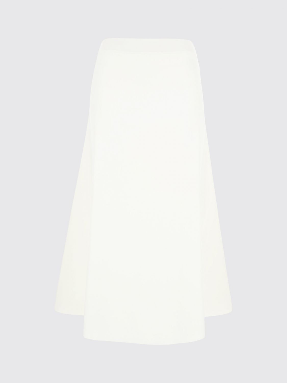 P. A.R. O.S. H. High-Waisted Pure Silk Midi Pencil Skirt with Straight Hem