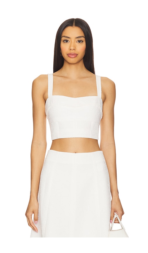 Veronica Beard Faxon Top in White.  6. Also in 10